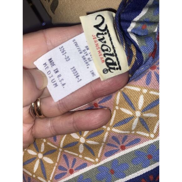 Vintage 1970s/1980s Vivaldi Jeanswear Vest Skirt Size Medium. Flawless USA Made - Picture 6 of 9